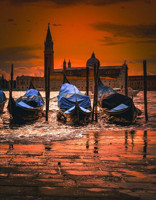 Gondolas Waiting